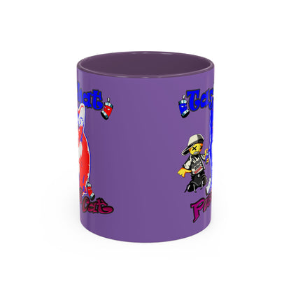 tag that - Accent Mug (light purple)
