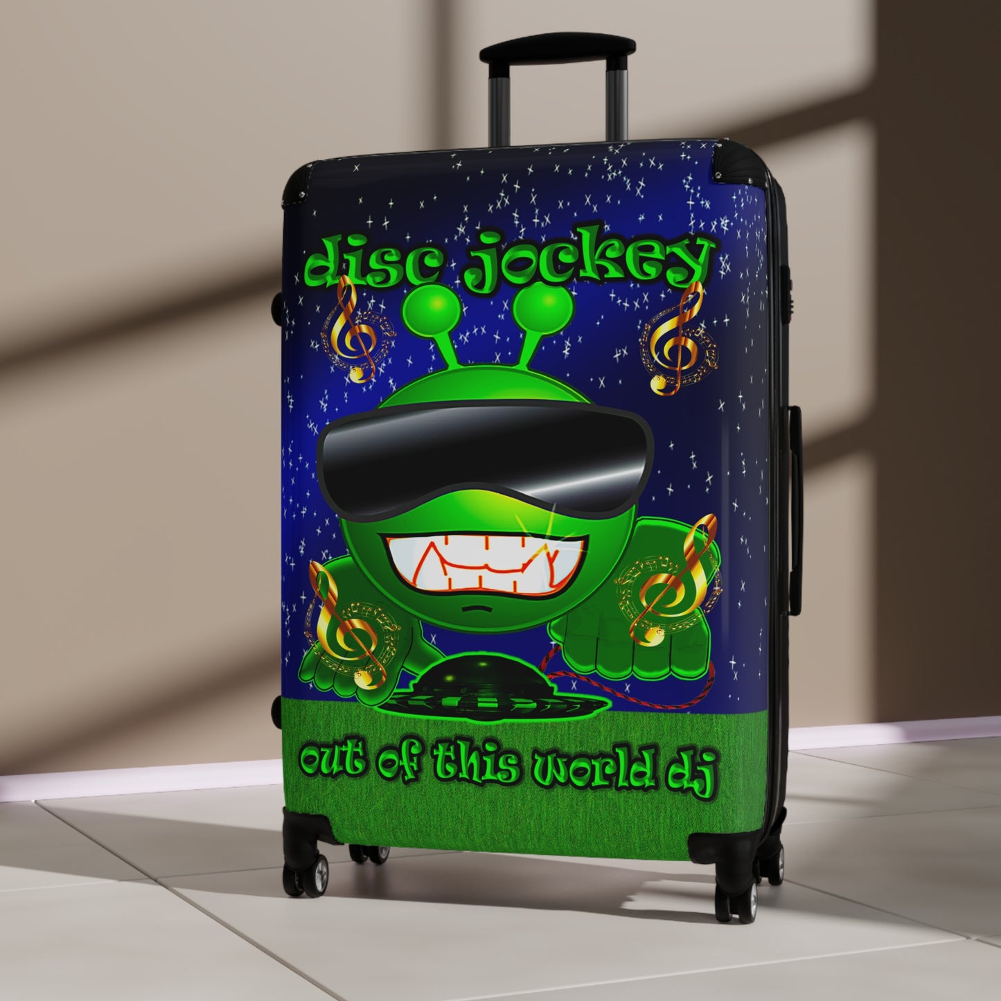 disc jockey - Suitcase ('snoops' background)