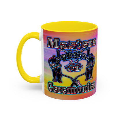 em cee squared - Accent Mug (color blur)