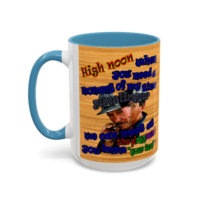 high noon - Accent Mug (butterscotch wood finish)