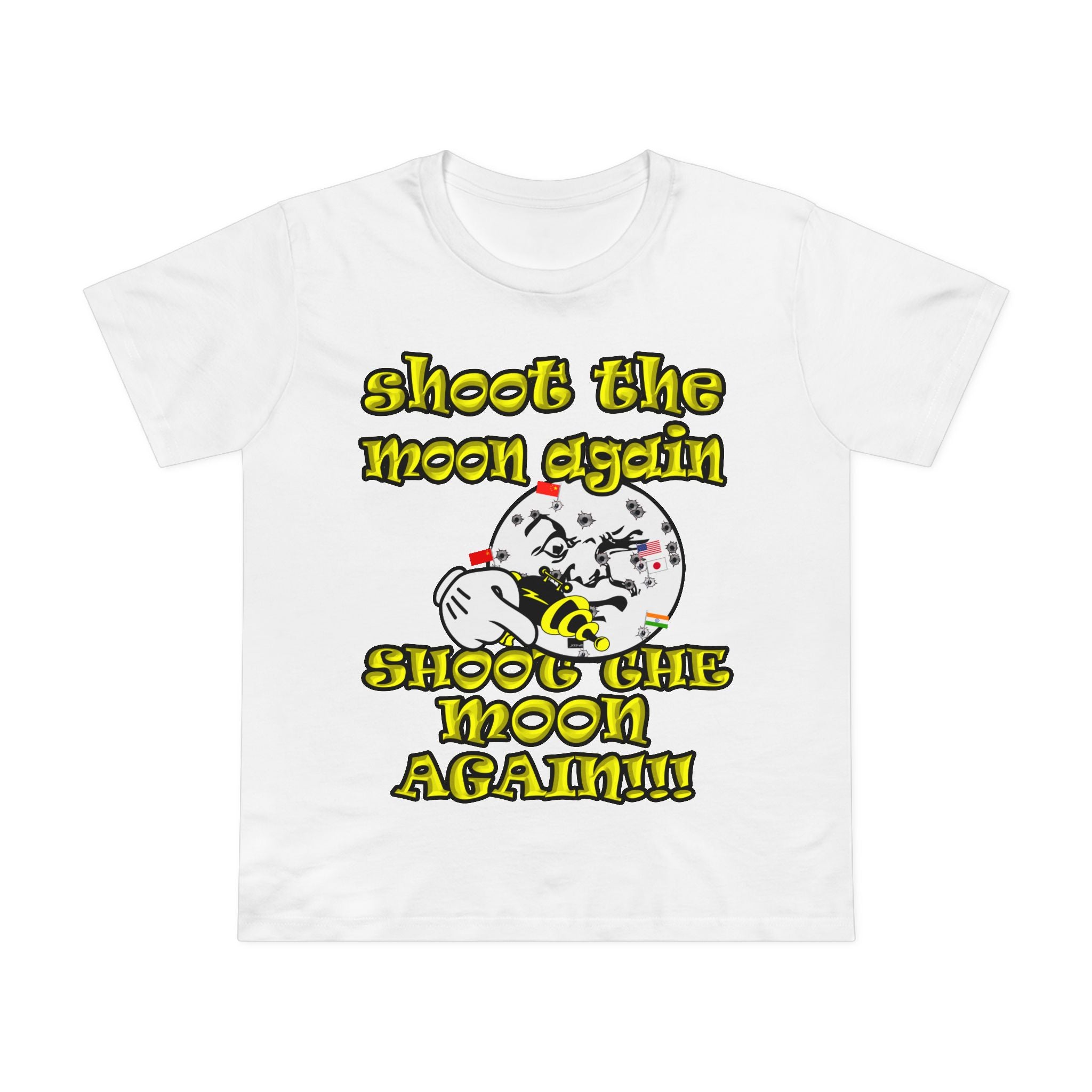 shoot the moon again - Women’s Maple Tee