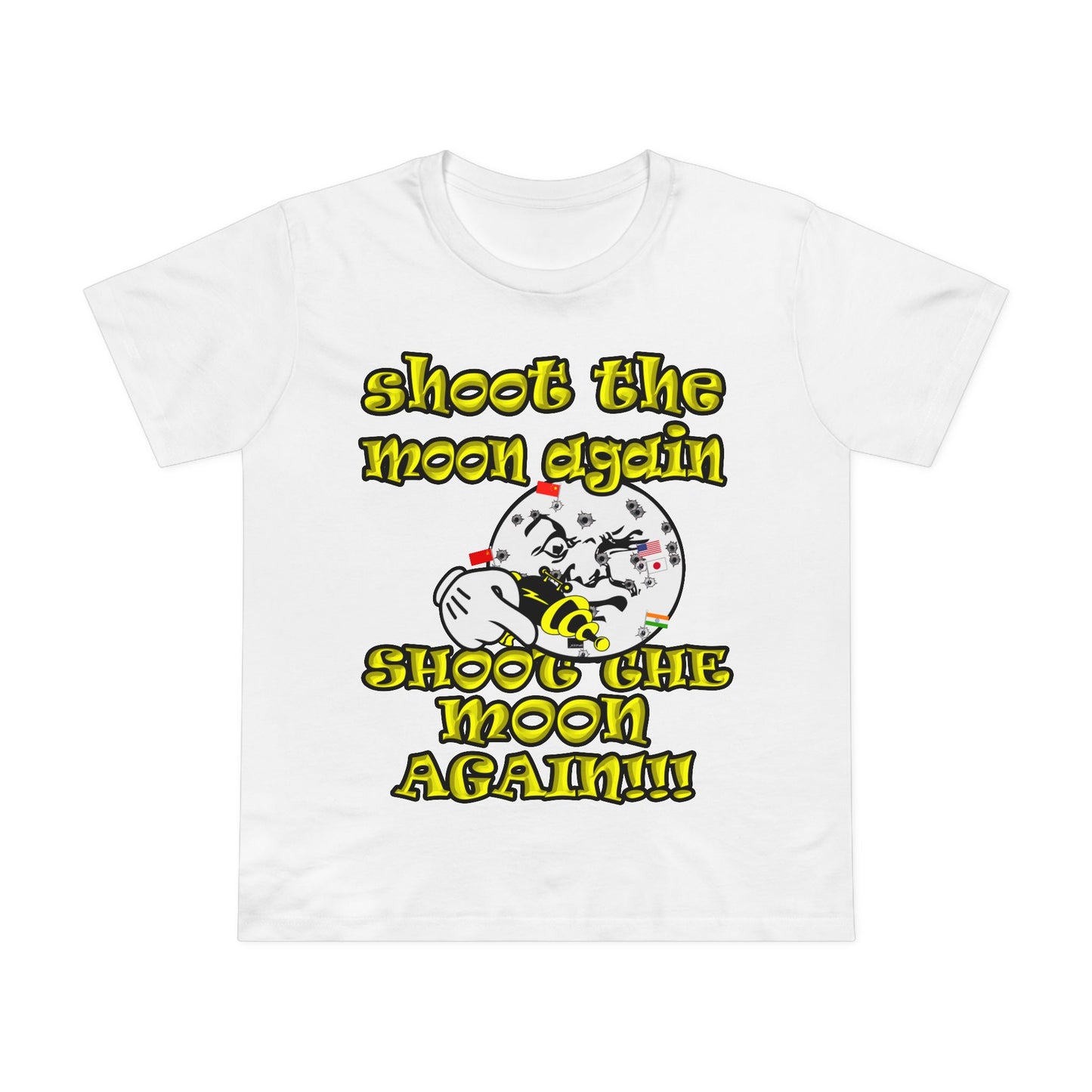 shoot the moon again - Women’s Maple Tee