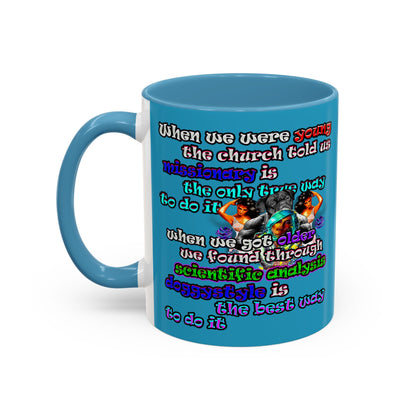 doggystyle - Accent Mug (turquoise)