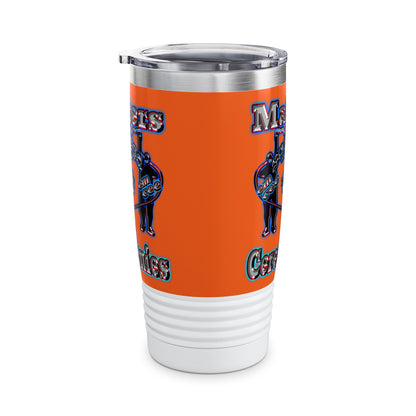 em cee squared - Ringneck Tumbler, 20oz (orange)