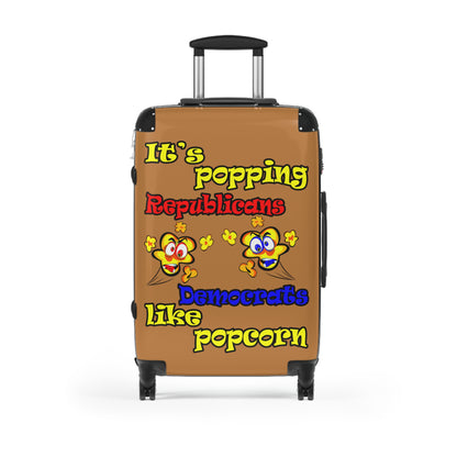 popping like popcorn - Suitcase (light brown)