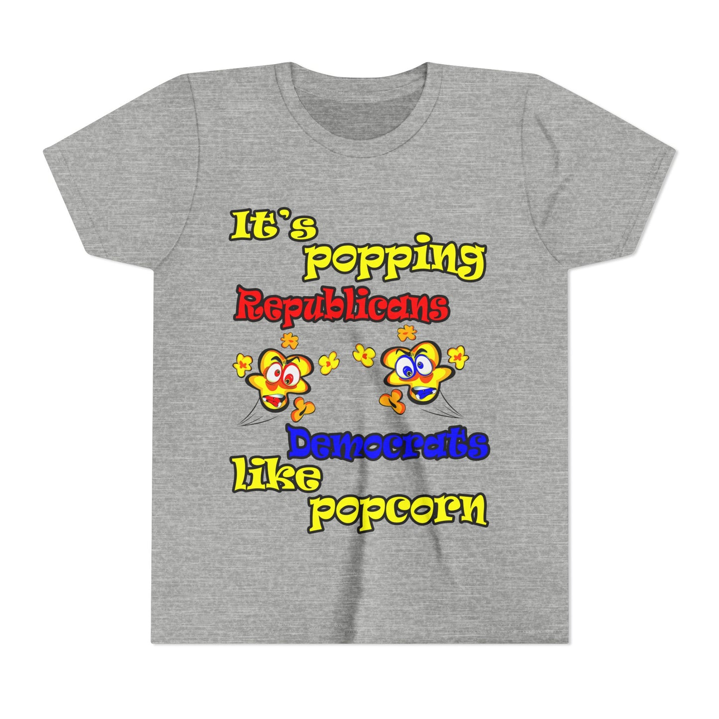 popping like popcorn - Youth Short Sleeve Tee