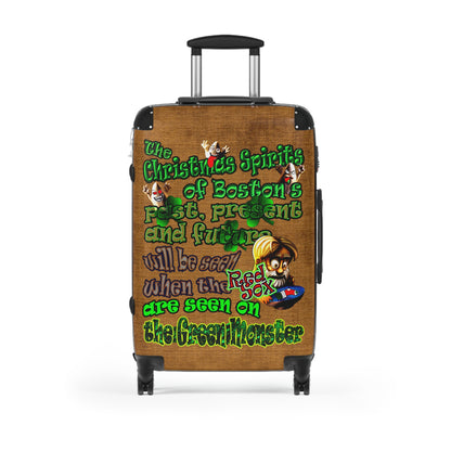 christmas spirits of boston - Suitcase (brown papyrus)