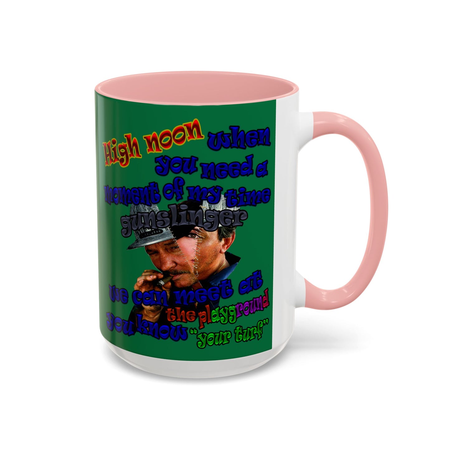 high noon - Accent Mug (dark green)