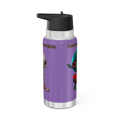 I don't care that your grey - Gator Tumbler, 32oz (light purple)
