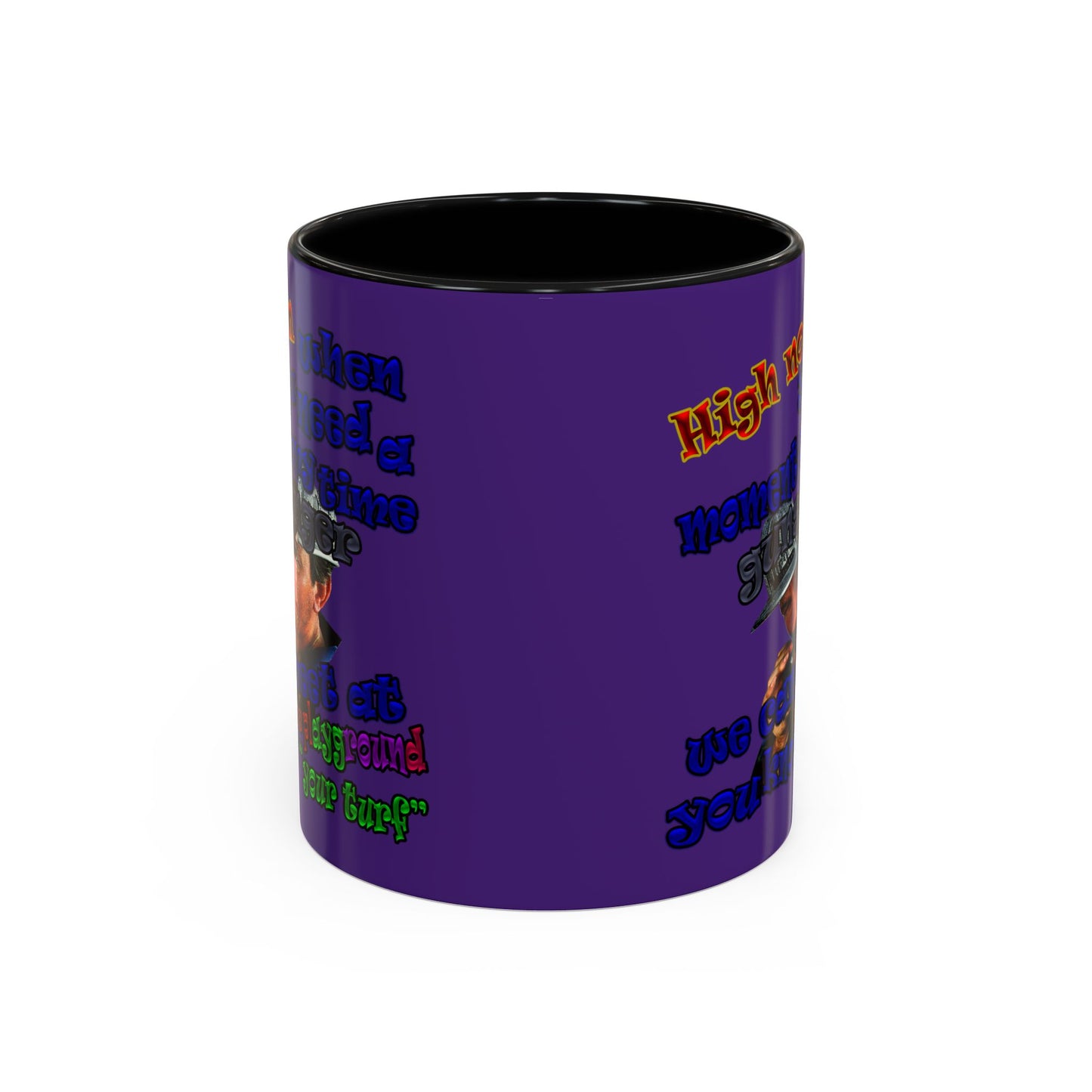 high noon - Accent Mug (purple)