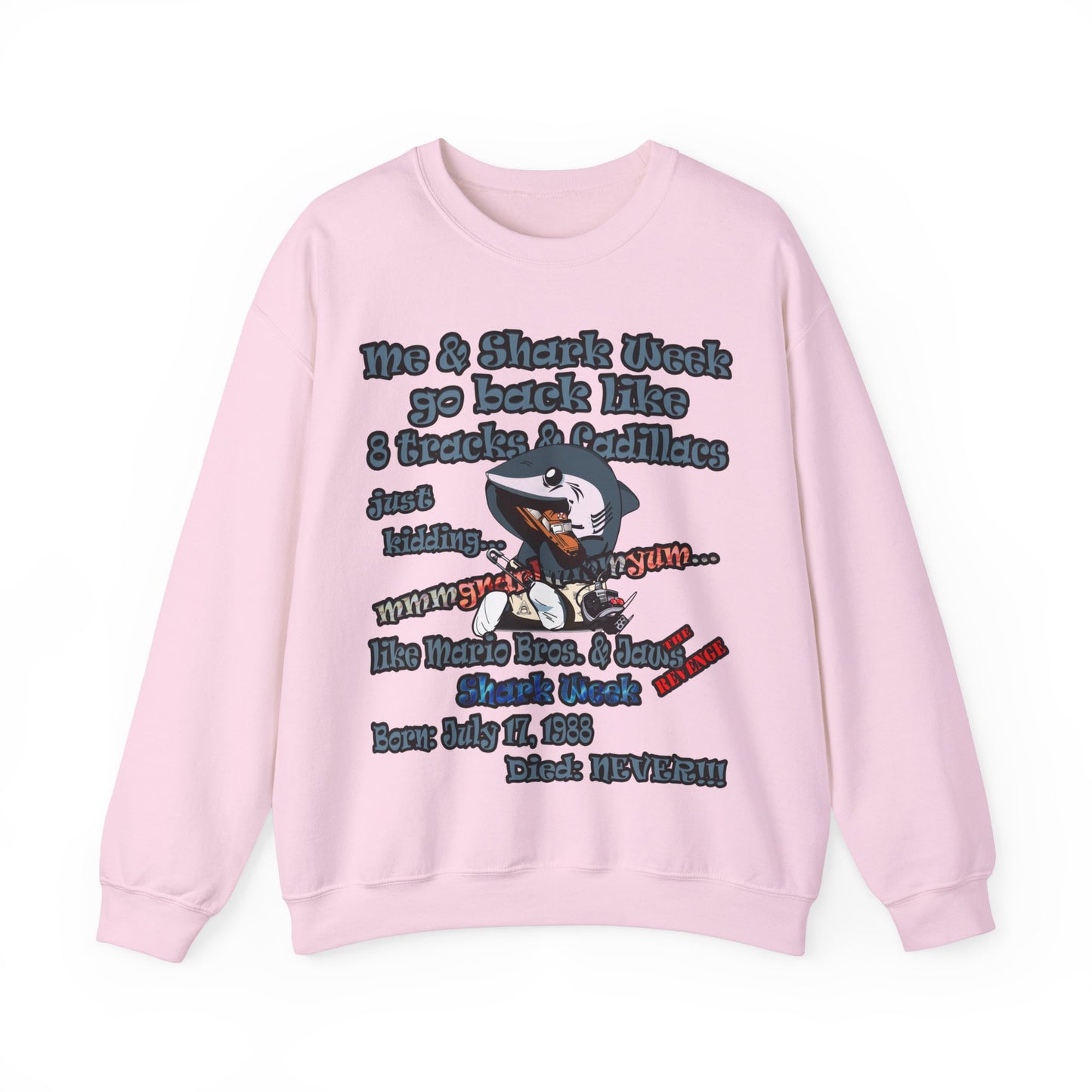 shark week - Unisex Heavy Blend™ Crewneck Sweatshirt