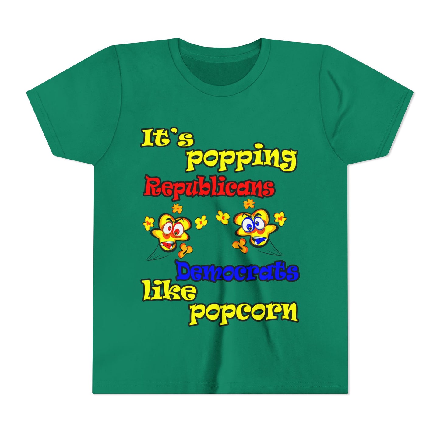 popping like popcorn - Youth Short Sleeve Tee