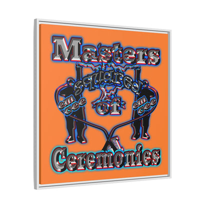 em cee squared - framed canvas art (crusta)