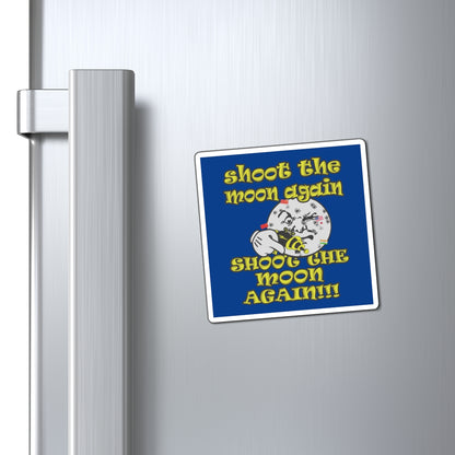 shoot the moon again - Magnets - (dark blue)