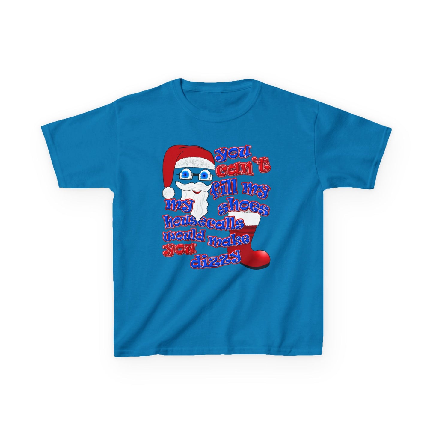 santa's shoes - Kids Heavy Cotton™ Tee