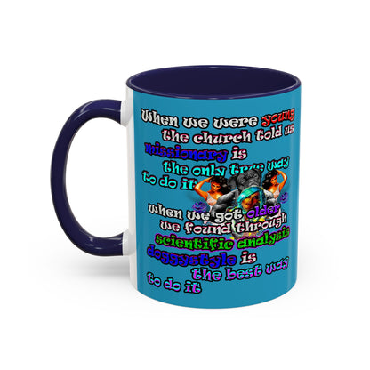 doggystyle - Accent Mug (turquoise)