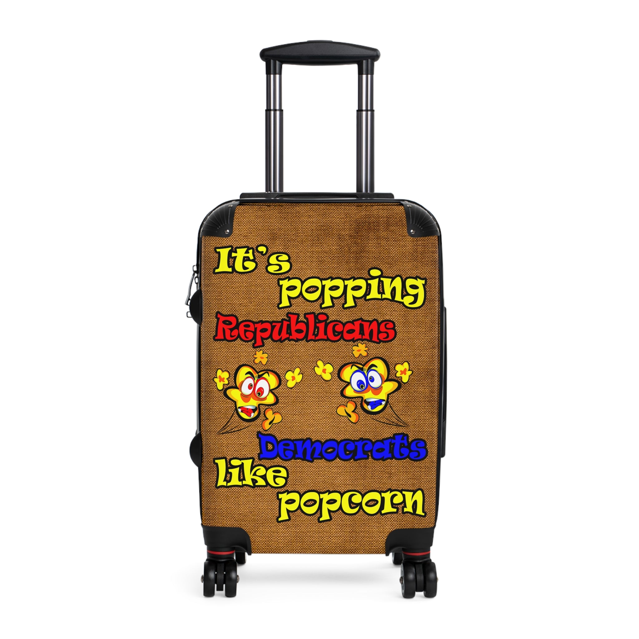 popping like popcorn - Suitcase (brown papyrus)