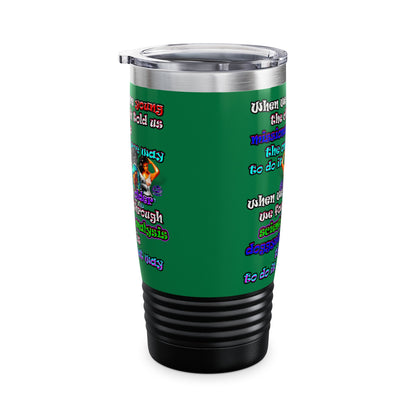 doggystyle - Ringneck Tumbler, 20oz (dark green)