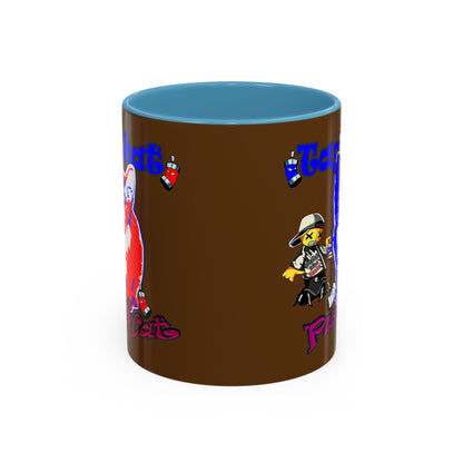 tag that - Accent Mug (brown)
