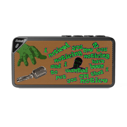 noticed you noticing - Jabba Bluetooth Speaker (light brown)