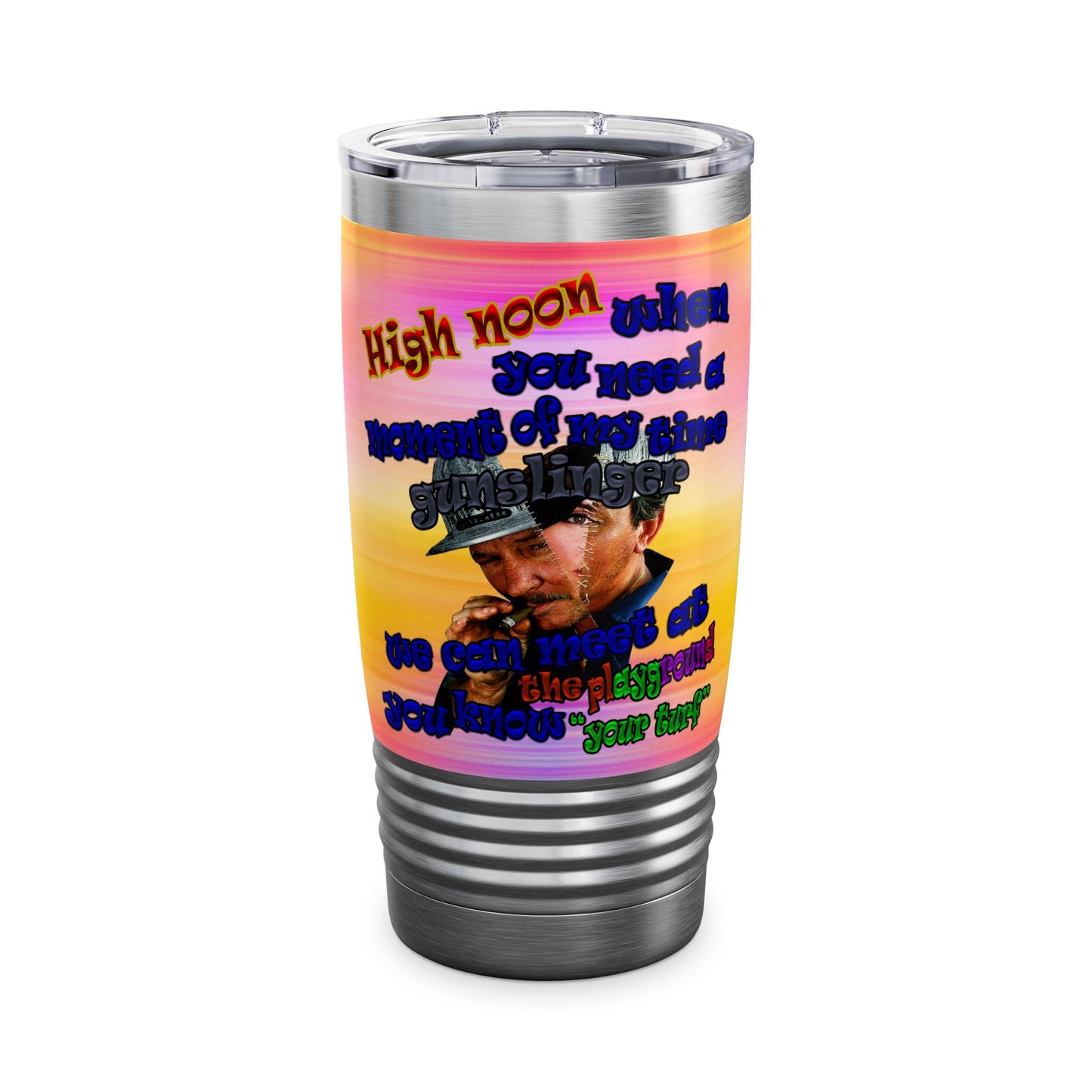high noon - Ringneck Tumbler, 20oz (color blur)