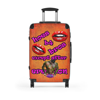 hoes b4 bros - Suitcase (burnt orange)