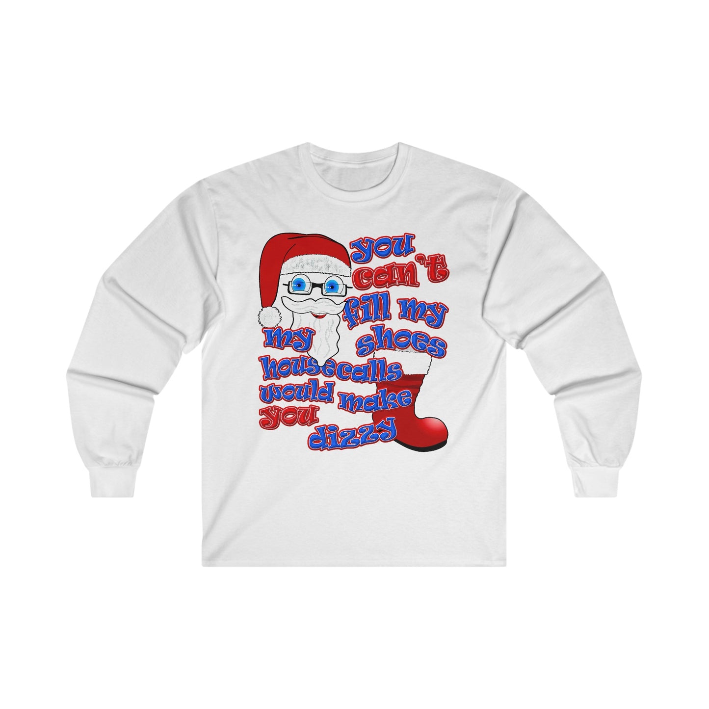 santa's shoes - Ultra Cotton Long Sleeve Tee