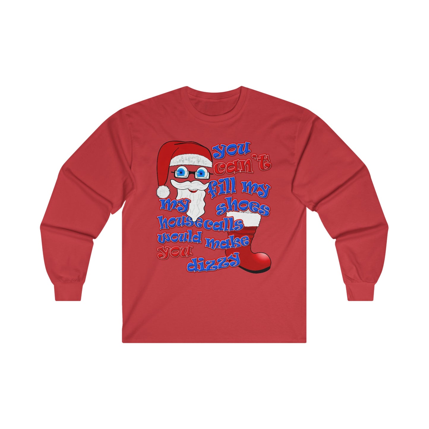 santa's shoes - Ultra Cotton Long Sleeve Tee