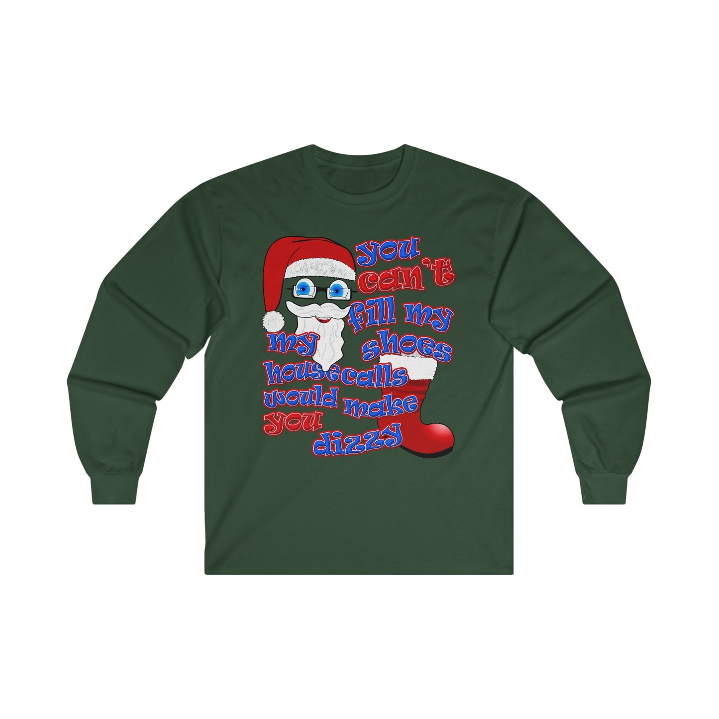 santa's shoes - Ultra Cotton Long Sleeve Tee