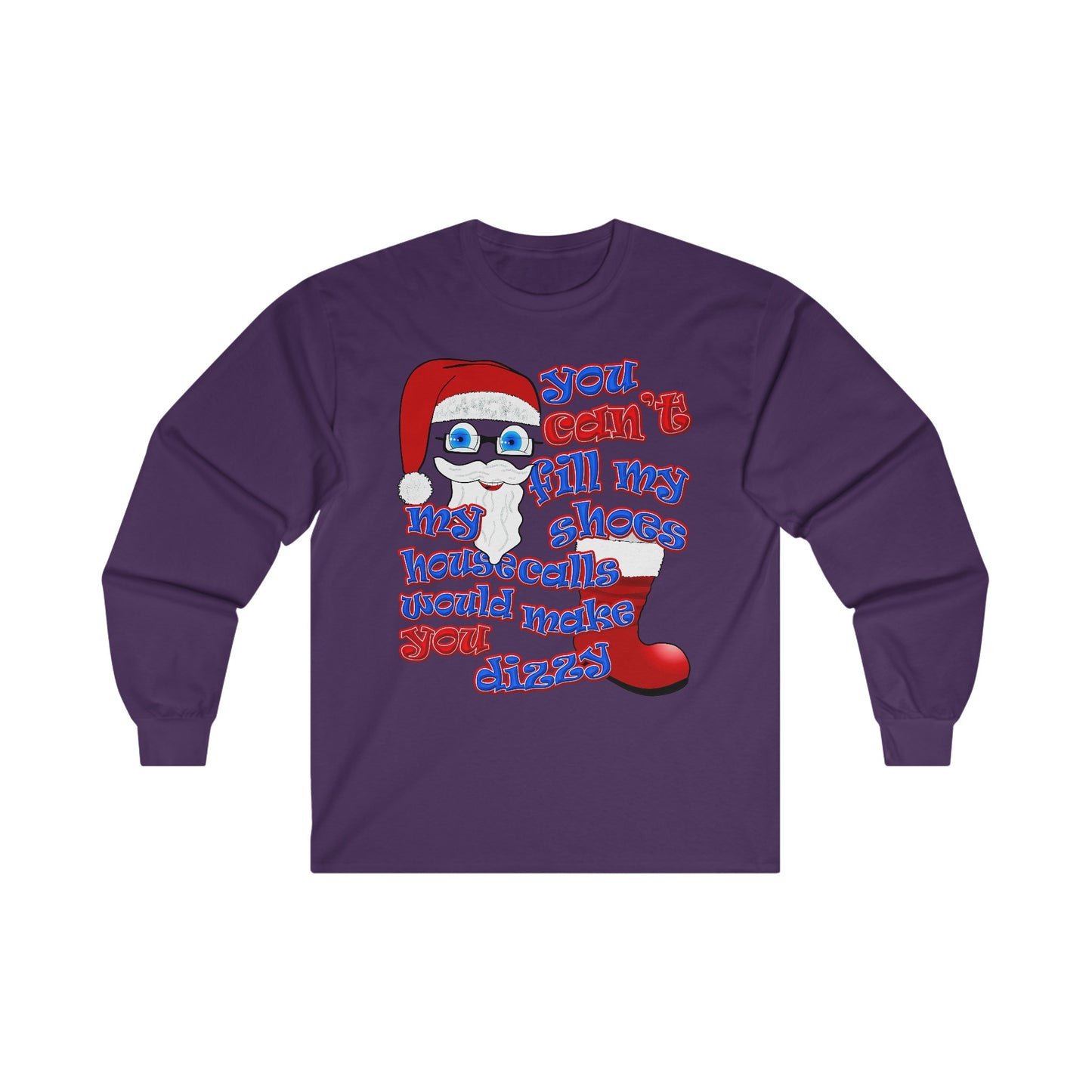 santa's shoes - Ultra Cotton Long Sleeve Tee