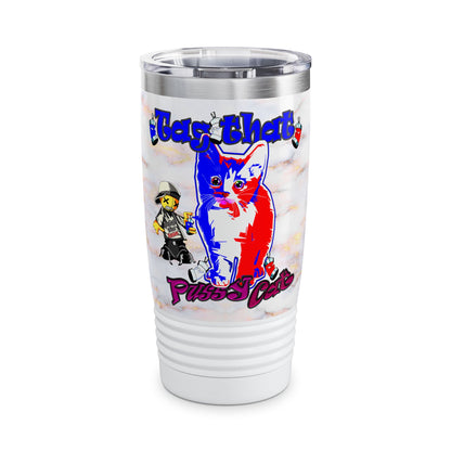 tag that - Ringneck Tumbler, 20oz (white marble)