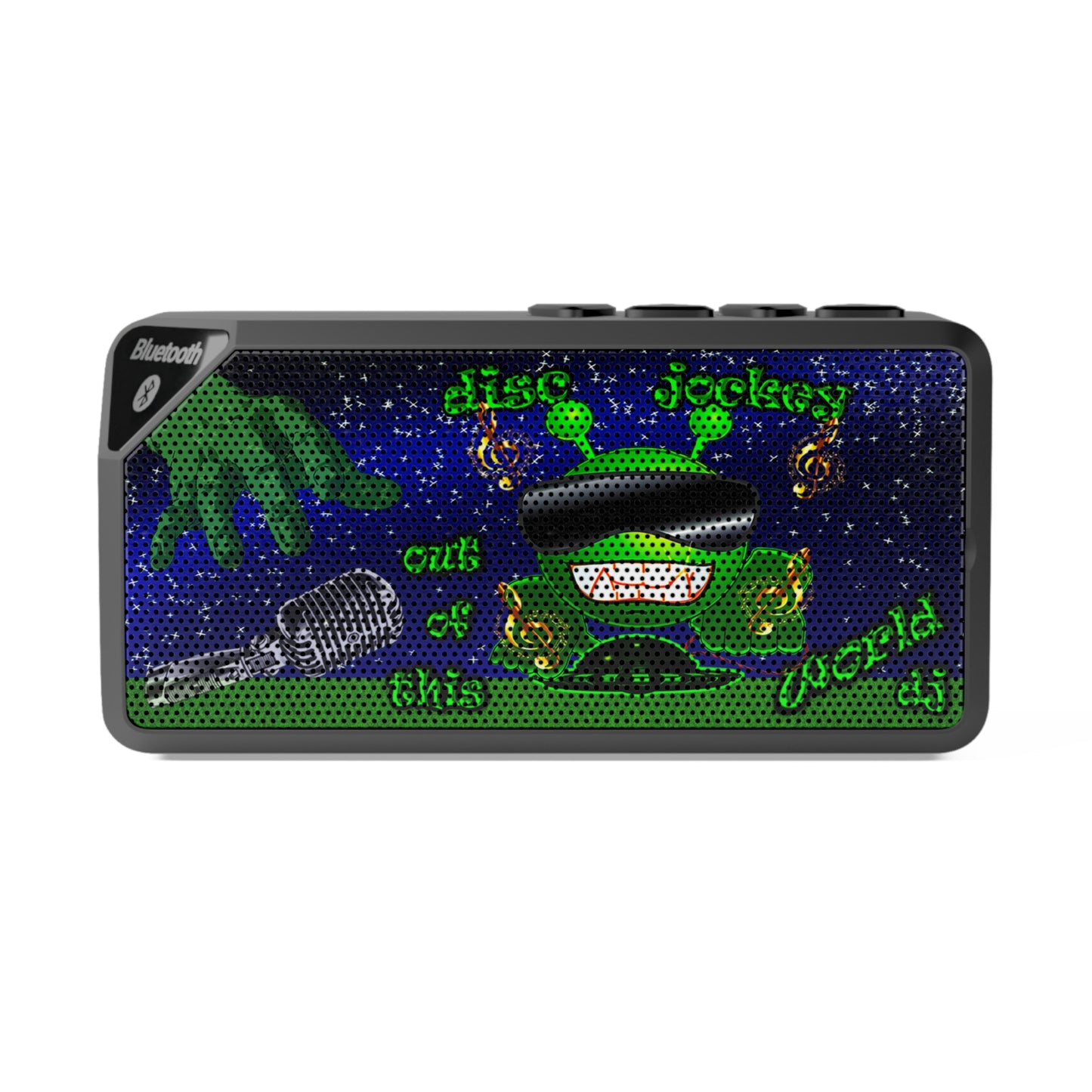 disc jockey - Jabba Bluetooth Speaker ('snoops' background)