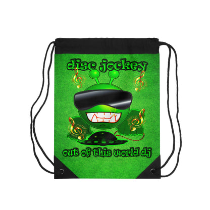 disc jockey - Drawstring Bag (green turf)