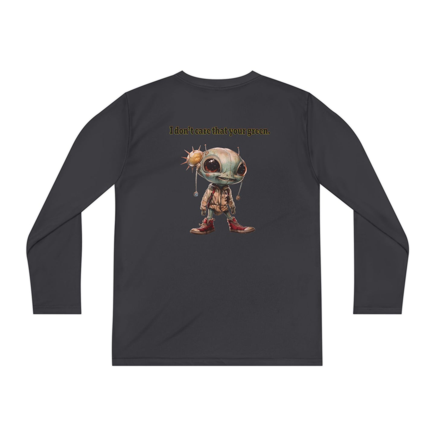 I don't care that your grey - Youth Long Sleeve Competitor Tee