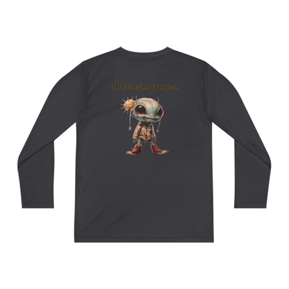 I don't care that your grey - Youth Long Sleeve Competitor Tee