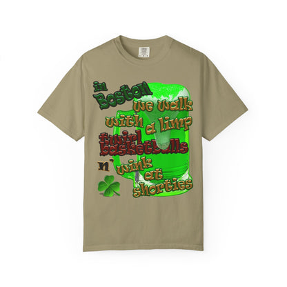 celtics logo - Unisex Garment-Dyed T-shirt
