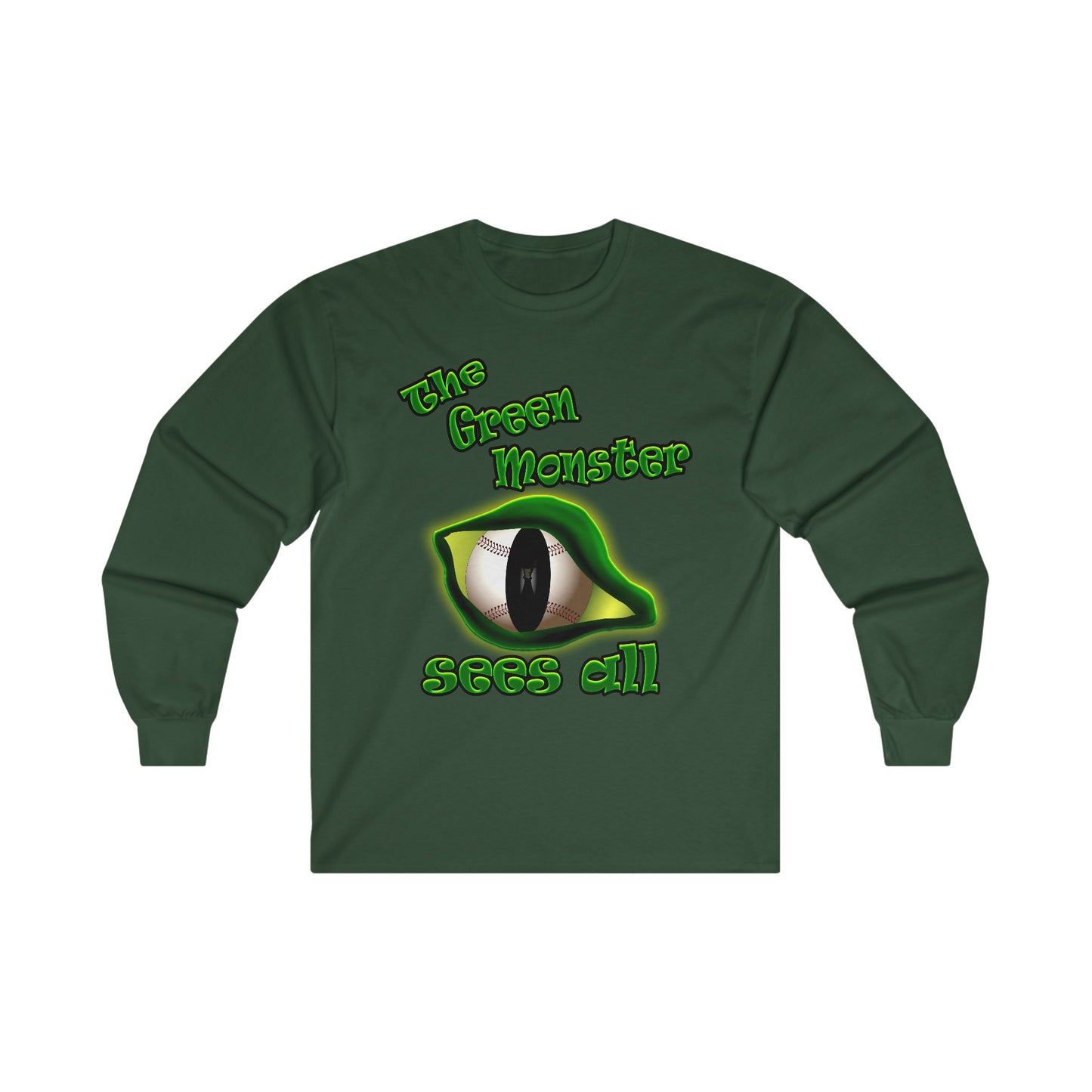green monster - Ultra Cotton Long Sleeve Tee