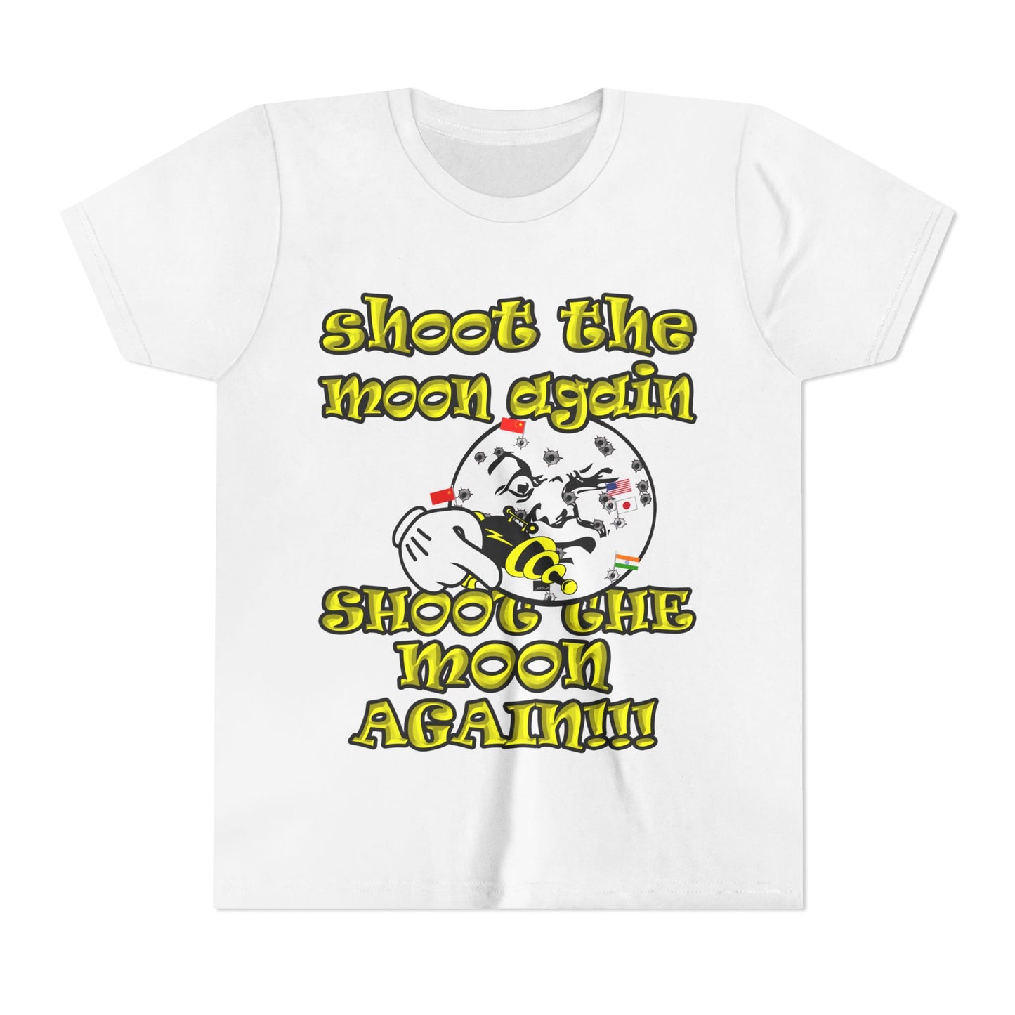 shoot the moon again - Youth Short Sleeve Tee