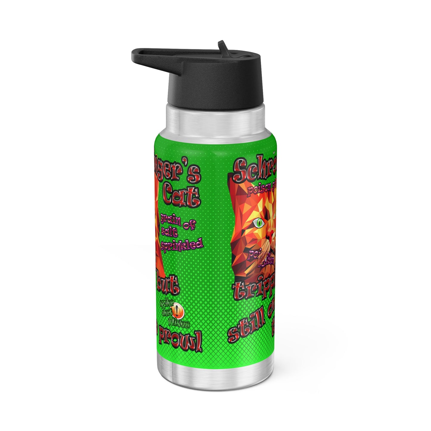 schrodinger's cat - Gator Tumbler, 32oz  (logo green)