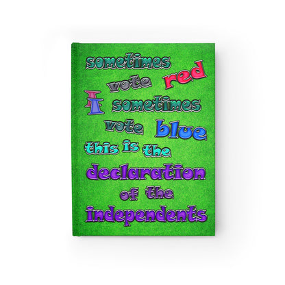 declaration of the independents - journal-blank (green turf)