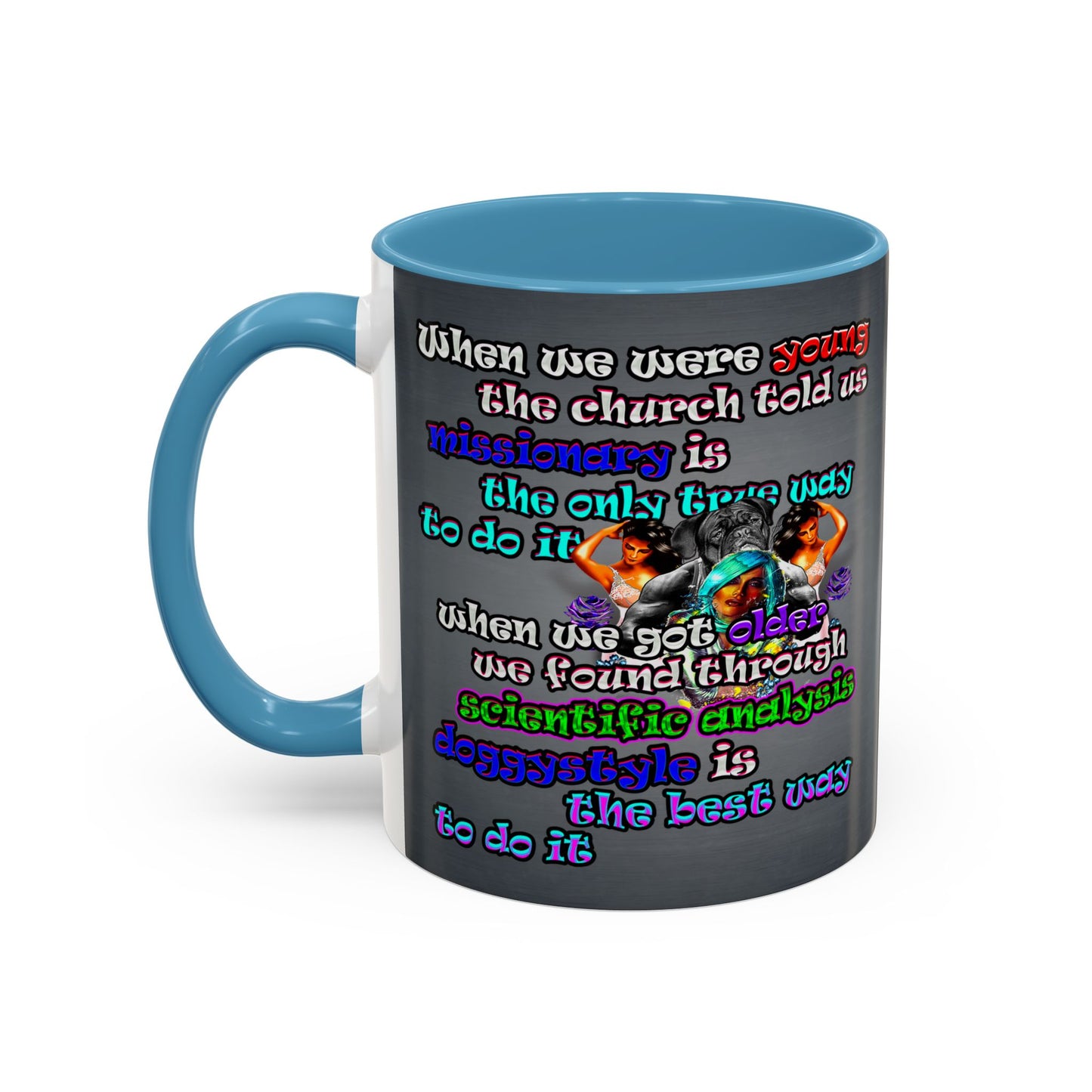 doggystyle - Accent Mug (grey-light grey)