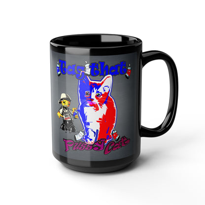 tag that - Black Mug (grey-light grey)