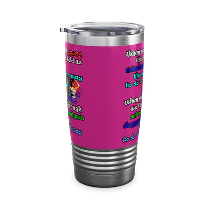 doggystyle - Ringneck Tumbler, 20oz (pink)
