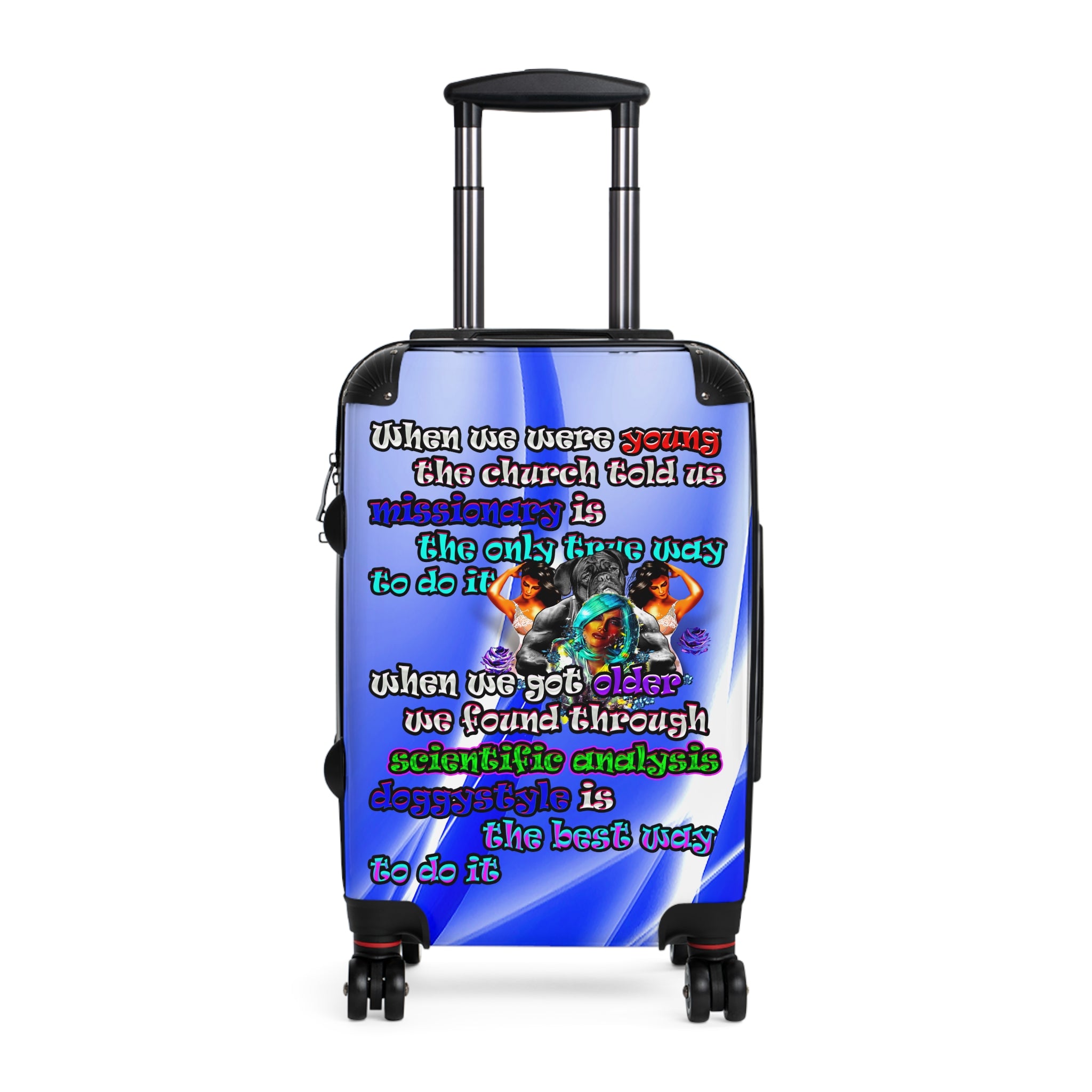 doggystyle - Suitcase (blue-white wave)