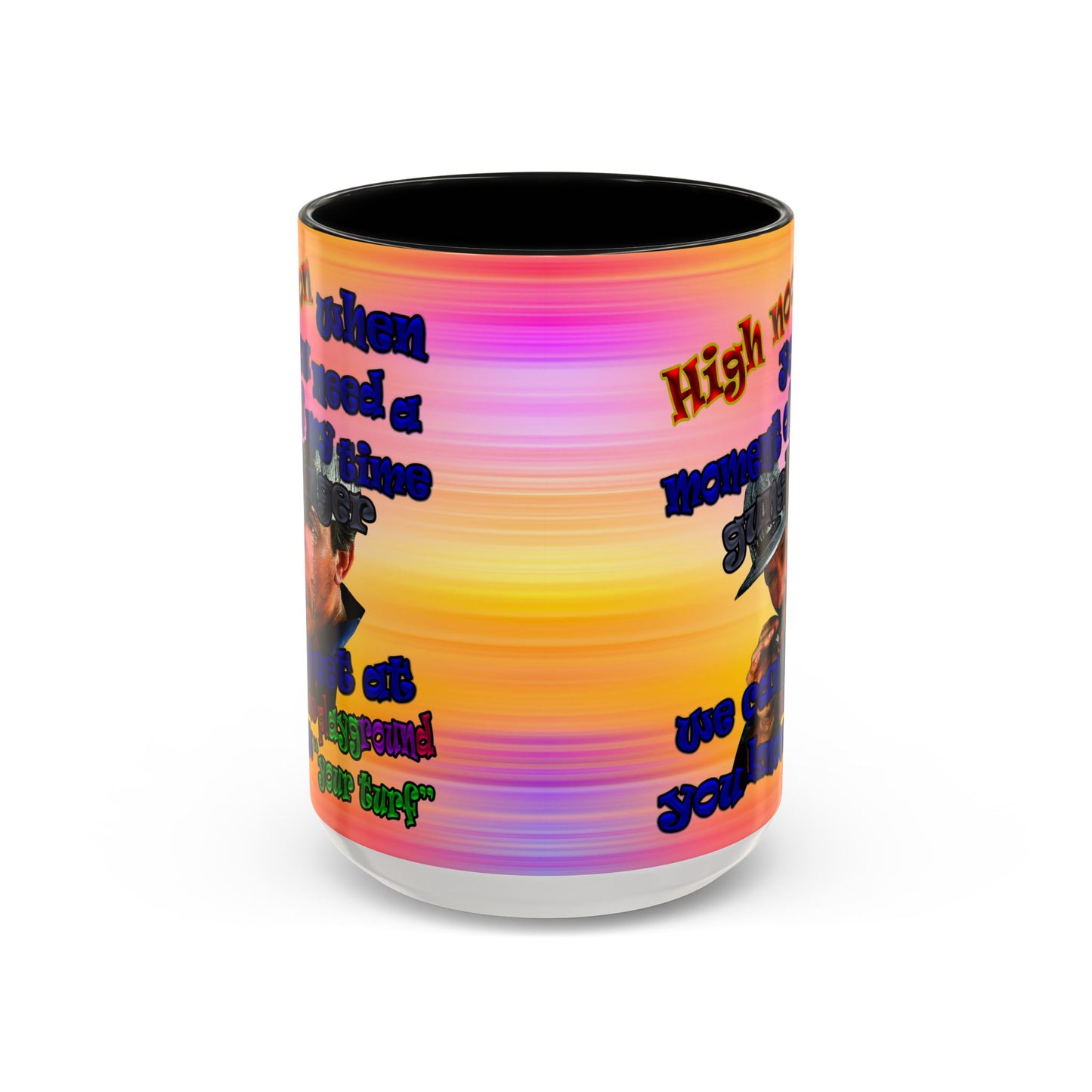 high noon - Accent Mug (color blur)