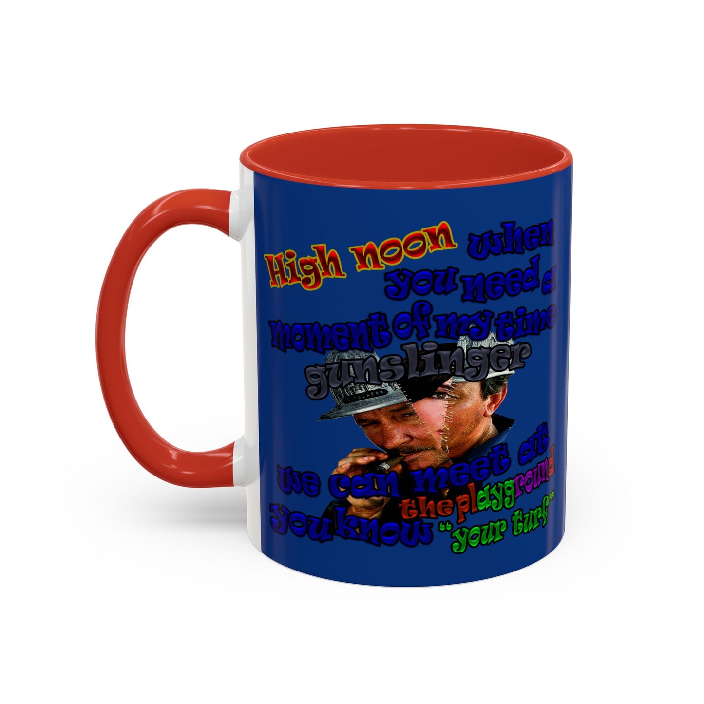high noon - Accent Mug (dark blue)