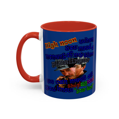 high noon - Accent Mug (dark blue)