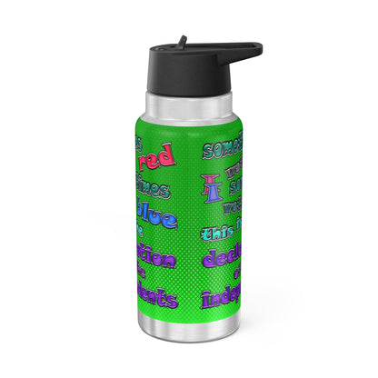 declaration of the independents - Gator Tumbler, 32oz  (logo green)