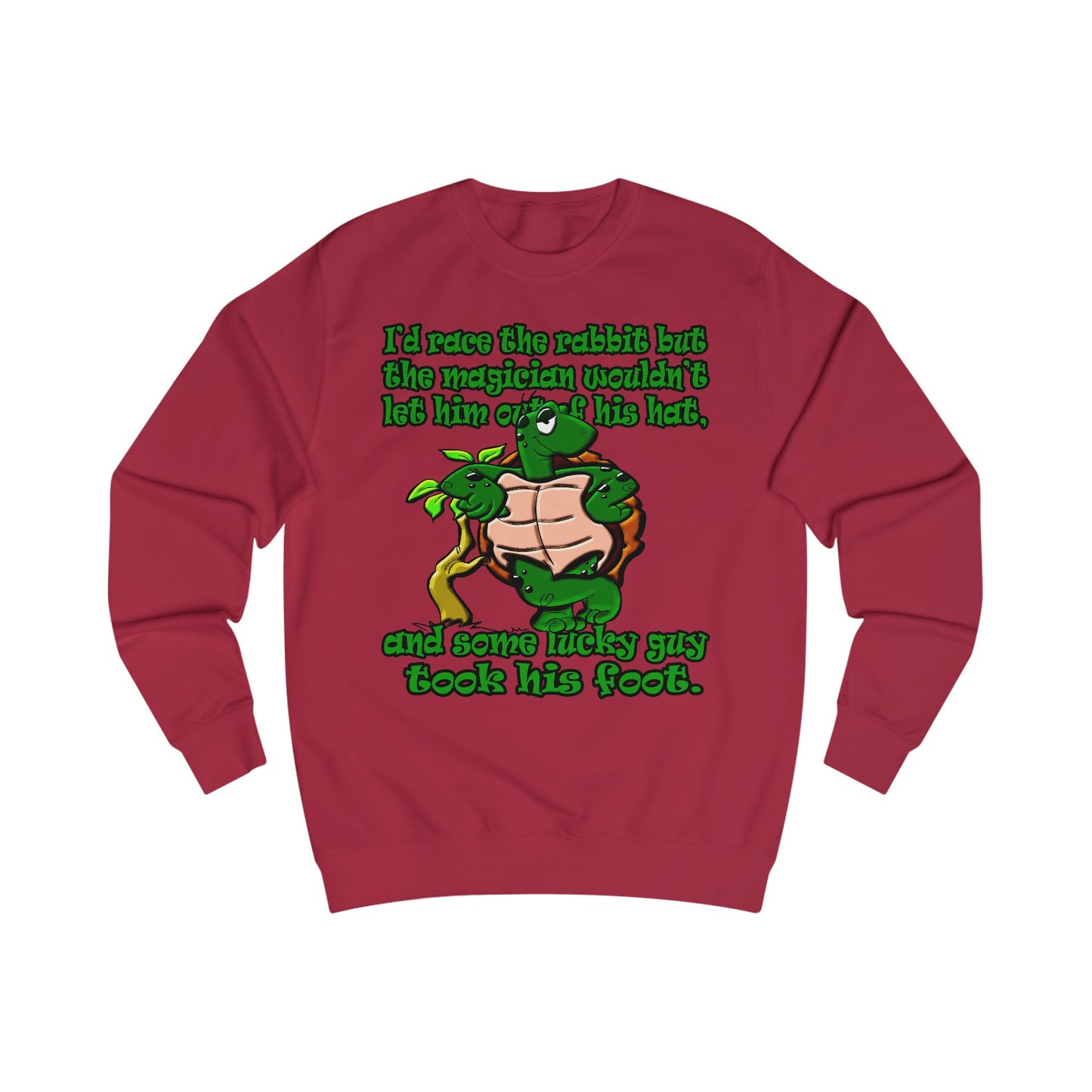 turtle race - Men's Sweatshirt