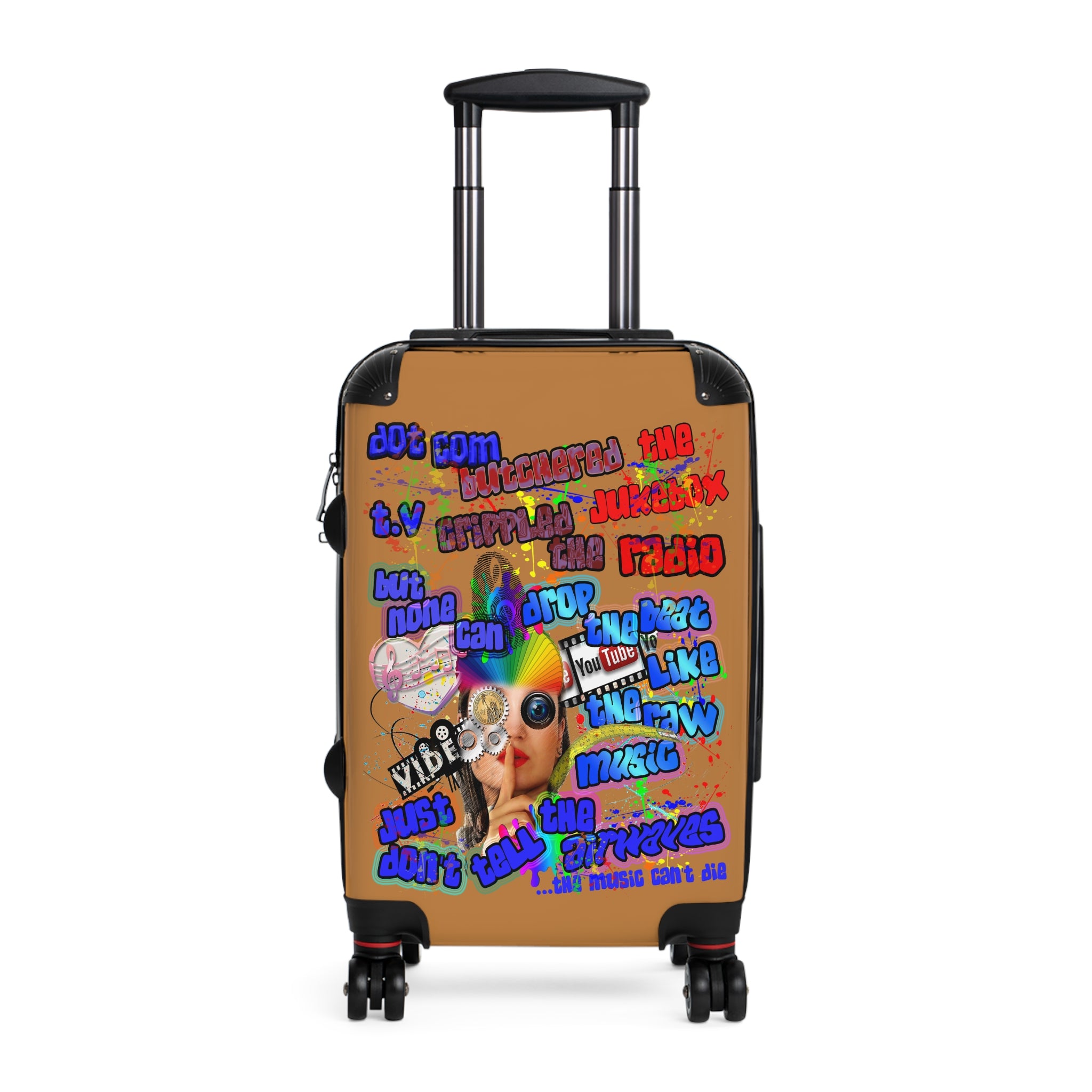 drop the beat - Suitcase (light brown)